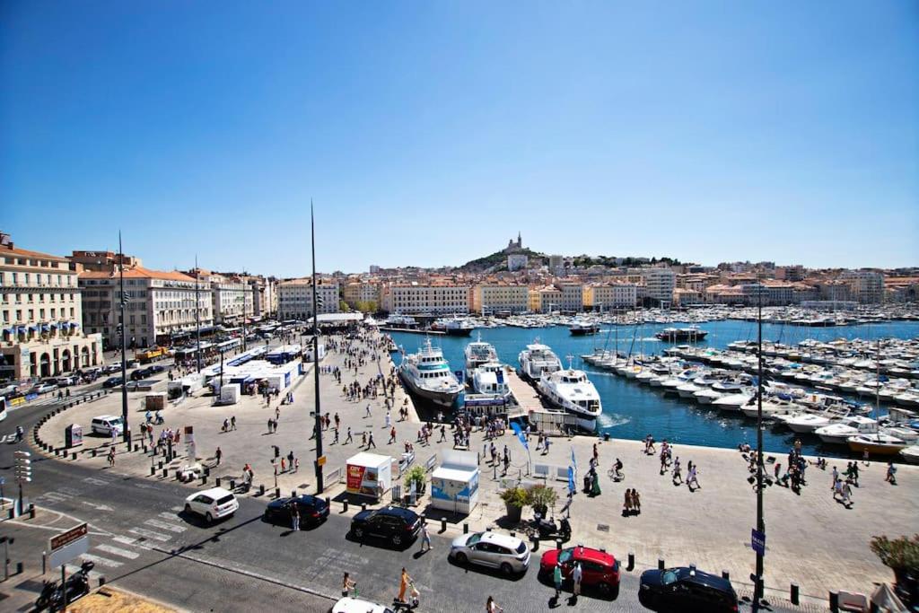 Апартаменты Cabana & Clin D'Oeil Sur Le Vieux Port Марсель Экстерьер фото