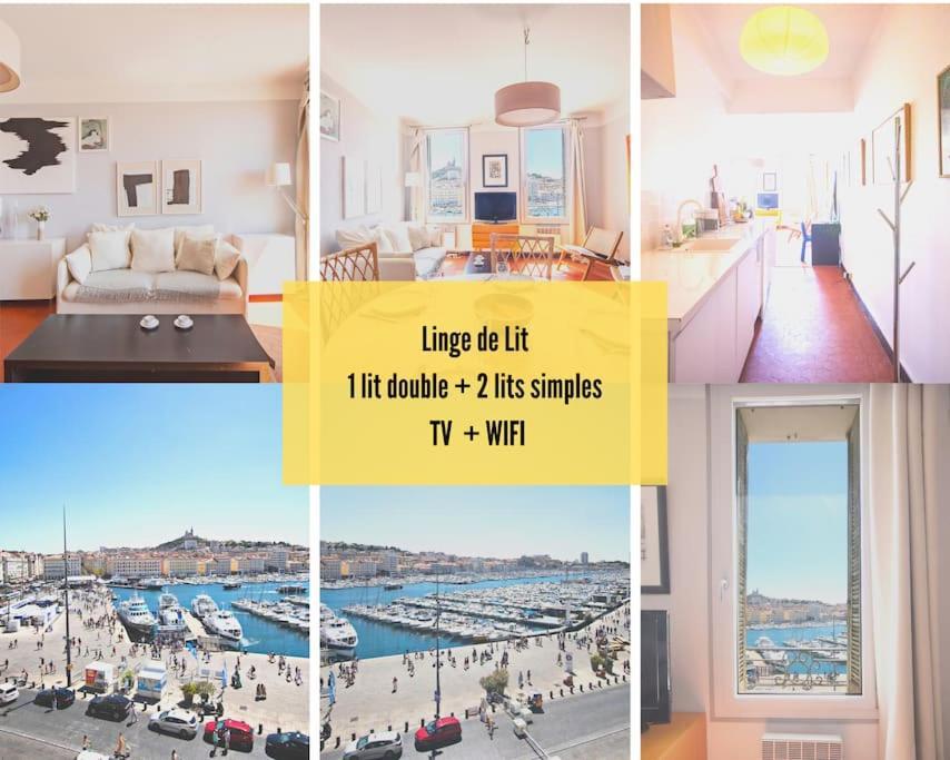 Апартаменты Cabana & Clin D'Oeil Sur Le Vieux Port Марсель Экстерьер фото