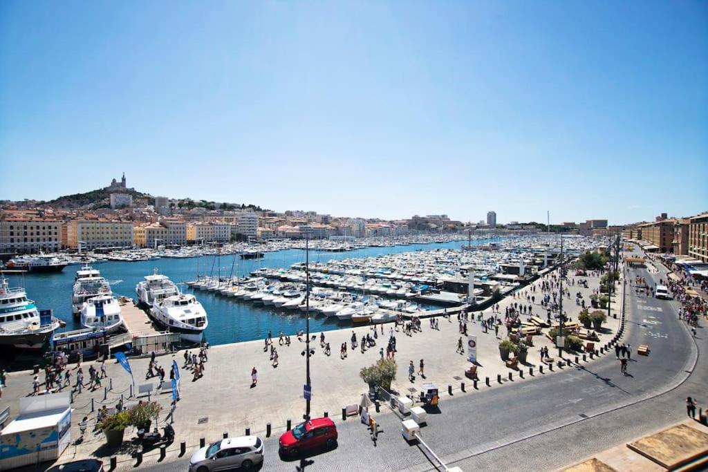 Апартаменты Cabana & Clin D'Oeil Sur Le Vieux Port Марсель Экстерьер фото