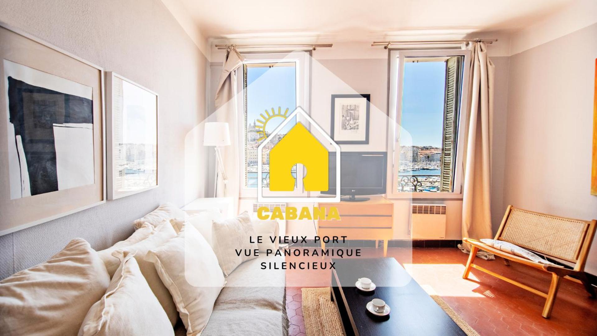 Апартаменты Cabana & Clin D'Oeil Sur Le Vieux Port Марсель Экстерьер фото